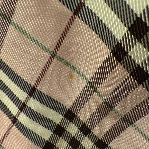 Burberry Pink and Black Plaid Tote - Picture 10 of 11